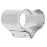 15x18mmmm Mini Tin Modeling Cutter - Heart x1