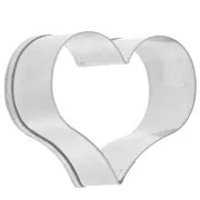 26x30mm Mini Tin Modeling Cutter - Heart x1