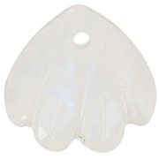 12mm gemstone shell Sequin - Moonstone x1