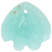 12mm gemstone shell Sequin - Amazonite x1|raw }}