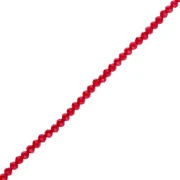 Perles rondelles facettées - rondes aplaties 4x3.5 mm - Light Siam x41cm