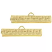 Crimp-end for ribbon