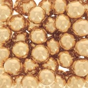 2mm Holeless beads - mini balls - gold Tone x100