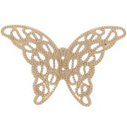 25x39mm Butterfly Stamp - gold Tone x1|raw }}