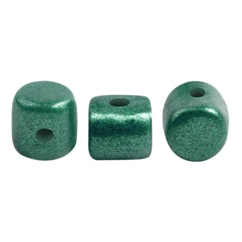 2.5x3mm Minos® par Puca® - Dark Green Pearl x5