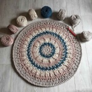 5mm Cotton Air macramé cotton cord spool - Twist Grey x50m