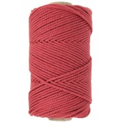 2 m macramé cotton cord spool - Brick x100m|raw }}