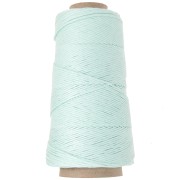 Organic Cotton Détox XL combed macramé cotton cord spool - Mint x200 m