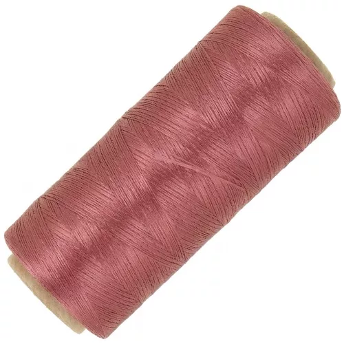 0.3mm Metallic Glitter 1 strand spool for macramé - Rose Doré x1250m