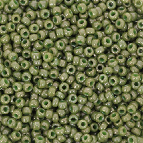 Miyuki 11/0 4860 seed beads - Khaki Luster x8g