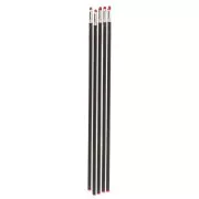 Pack of 5 red ink refills for ballpoint pens x1