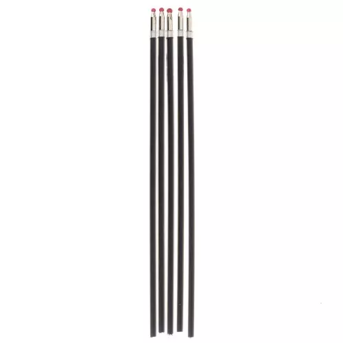 Pack of 5 blue ink refills for ballpoint pen x1