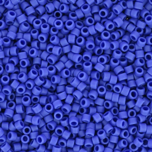 1.6mm Toho Aiko 11/0 - TA0148F - Opaque Frosted Navy Blue x4g