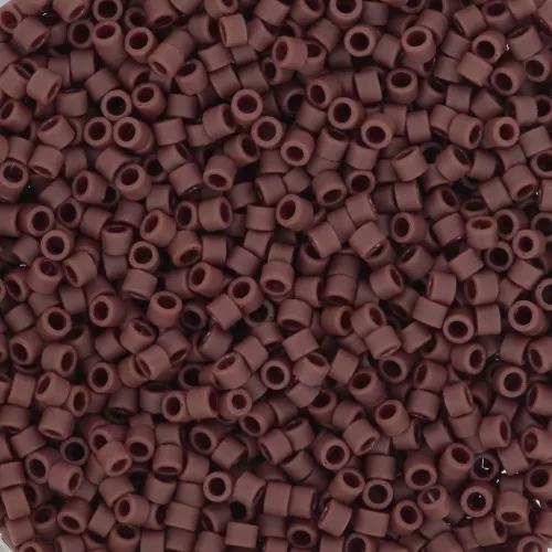 1.6mm Toho Aiko 11/0 - TA0146F - Opaque Frosted Oxblood x4g