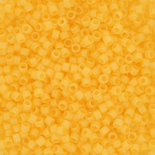 1.6mm Toho Aiko 11/0 - TA01148F - Ceylon Frosted Peach Cobbler x4g