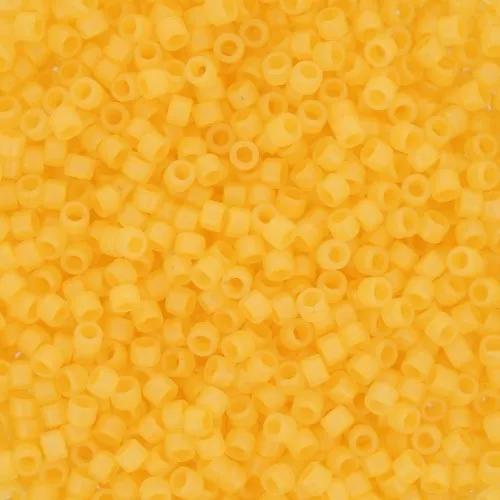 1.6mm Toho Aiko 11/0 - TA01148F - Ceylon Frosted Peach Cobbler x4g