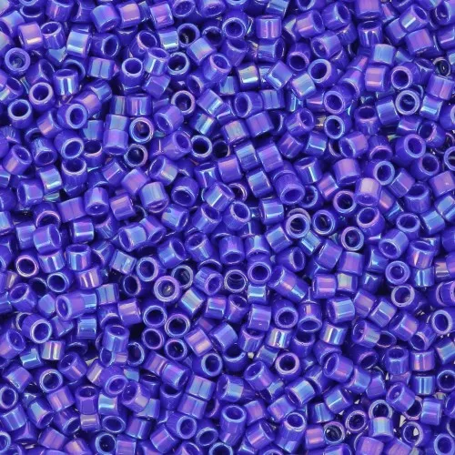 1.6mm Toho Aiko 11/0 - TA01408 - Opaque Navy Blue Rainbow x4g