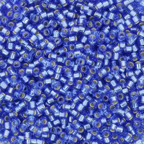 1.6mm Toho Aiko 11/0 - TA0135 - Transparent Silver Lined Sapphire x4g