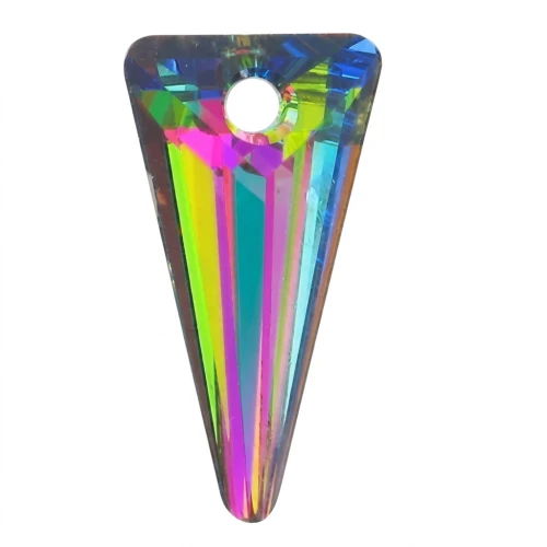 PureCrystal 6480 Spike Pendant 28mm Crystal Vitrail Medium