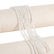 4.5mm Round facet gemstone beads - Moonstone x39cm