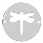 Silver libellule spacer 2 holes dragonfly 11x13mm Silver