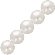 12mm Aurora 5810 Pearls - Crystal White Pearl x10
