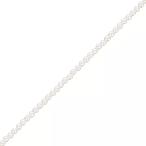 2mm Aurora 5810 Pearls - Crystal White Pearl x41cm