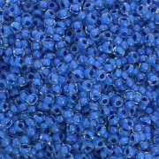 Preciosa Seed beads 11/0 2 mm - Terra Intensive - Blue Lined x20g