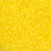 Preciosa Seed beads 11/0 2 mm - Terra Intensive - Yellow Lined x20g