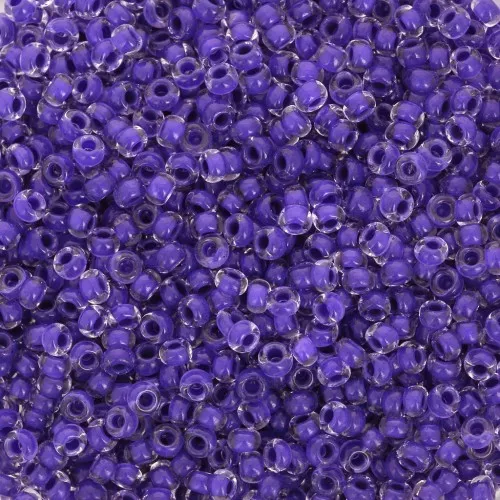 Preciosa Seed Beads 11/0 2 mm - Terra Intensive - Lilac Lined x20g