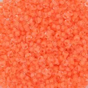 Preciosa Seed beads 11/0 2 mm - Terra Intensive - Orange Lined x20g