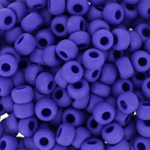 Miyuki Seed beads 6/0 414F - Opaque Cobalt Mat x8g