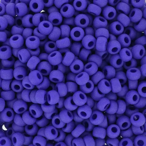 Miyuki 8/0 414F - Opaque Cobalt Mat x8g