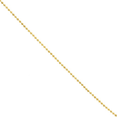 2mm 304 stainless steel Ball link chain - Gold x1m