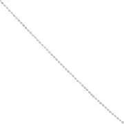 2mm 304 stainless steel Ball link chain x1m