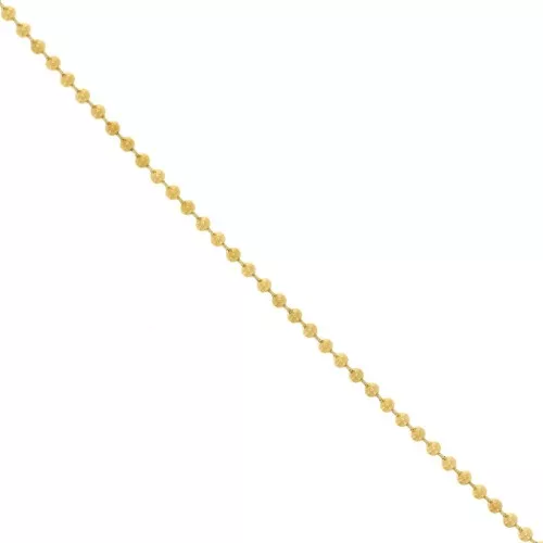3mm 304 stainless steel Ball link chain - gold x50cm