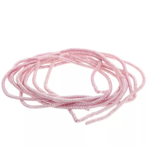 Curly Cannetille for embroidery - Brooches & embroidered jewelry 1.6 mm - Baby Pink x5g