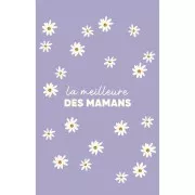 Flower - Cartes à bijoux - cartes de remerciements - La meilleure des Mamans - Parme x10 Cartes à bijoux - cartes de remerciements - La meilleure des Mamans - Parme x10