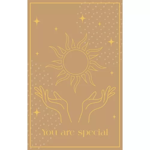 Jewelry cards - Thank you cards - You are Special - Ochre - Sable x10