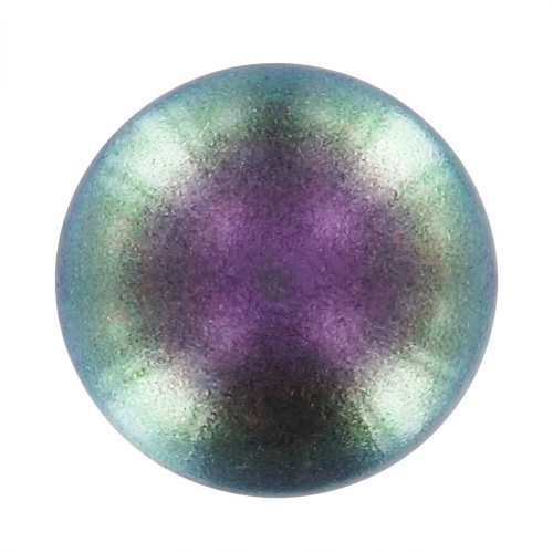 PureCrystal 5817 Cabochon 8mm Crystal Iridescent Purple Pearl