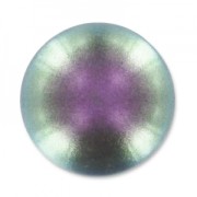 PureCrystal 5817 Pearl Cabochon 10mm Crystal Iridescent Purple Pearl|raw }}