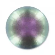 PureCrystal 5817 Pearl Cabochon 10mm Crystal Iridescent Purple Pearl