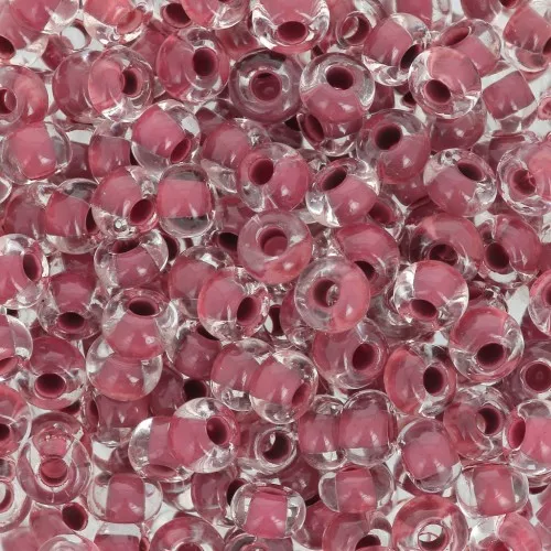 Preciosa Seed Beads 6/0 4 mm - Terra Intensive - Brown Lined x20g