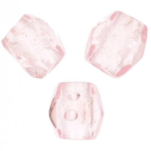 Fire Polished faceted round beads 2mm Rose x50