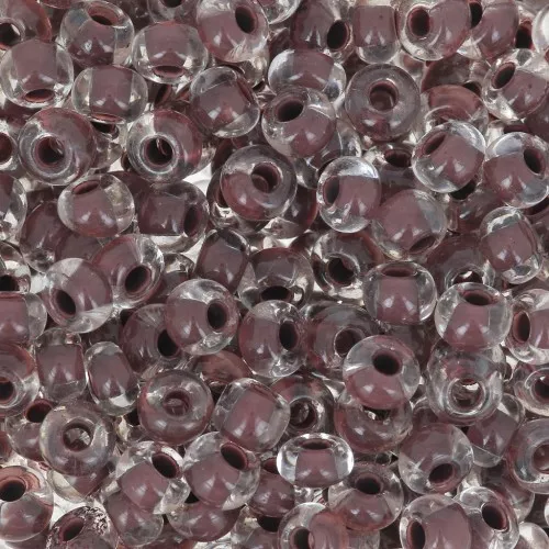 Preciosa Seed Beads 6/0 4 mm - Terra Intensive - Chocolate Brown Lined x20g