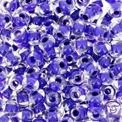 Preciosa Seed Beads 6/0 4 mm - Terra Intensive - Lilac Lined x20g