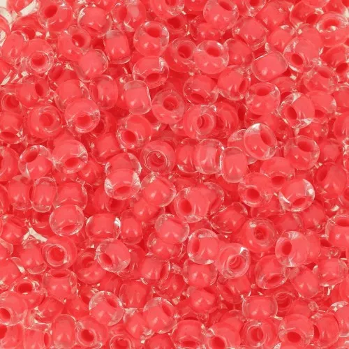 Preciosa Seed Beads 8/0 3 mm - Terra Intensive - Red Lined x20g