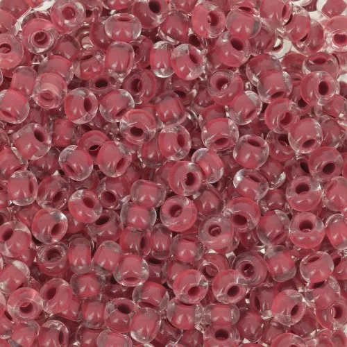 Preciosa Seed Beads 8/0 3 mm - Terra Intensive - Brown Lined x20g