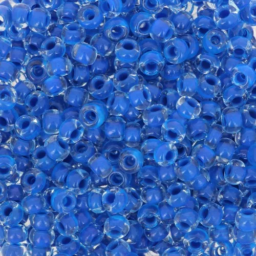 Preciosa Seed Beads 8/0 3 mm - Terra Intensive - Blue Lined x20g