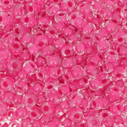 Preciosa Seed Beads 8/0 3 mm - Terra Intensive - Magenta Lined x20g